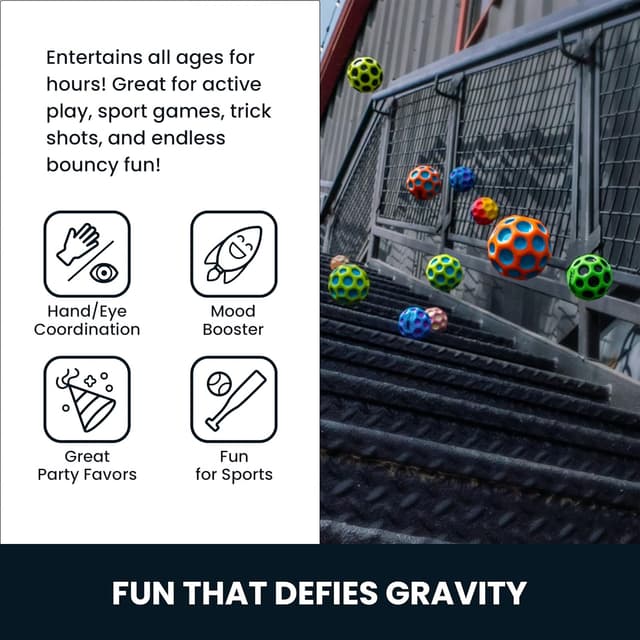 Thumbnail 4 de Waboba Gradient Ball Balle Super Rebond