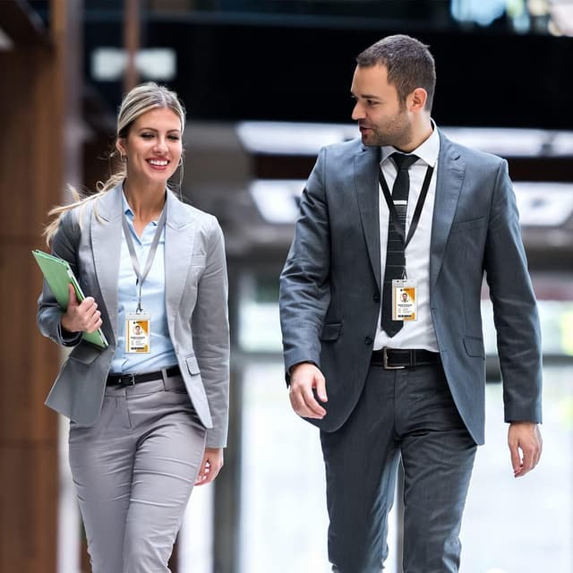 Thumbnail 6 de Vicloon Tour de Cou Badge 10 pièces