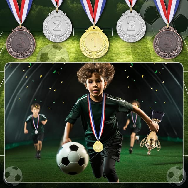 Thumbnail 6 de Xapypy Olympic Medals 12 Pack 2in