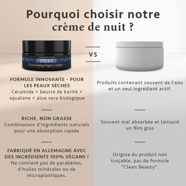 Thumbnail 6 de Satin Naturel Crème de Nuit Visage 50 ml Hydratante 🌙