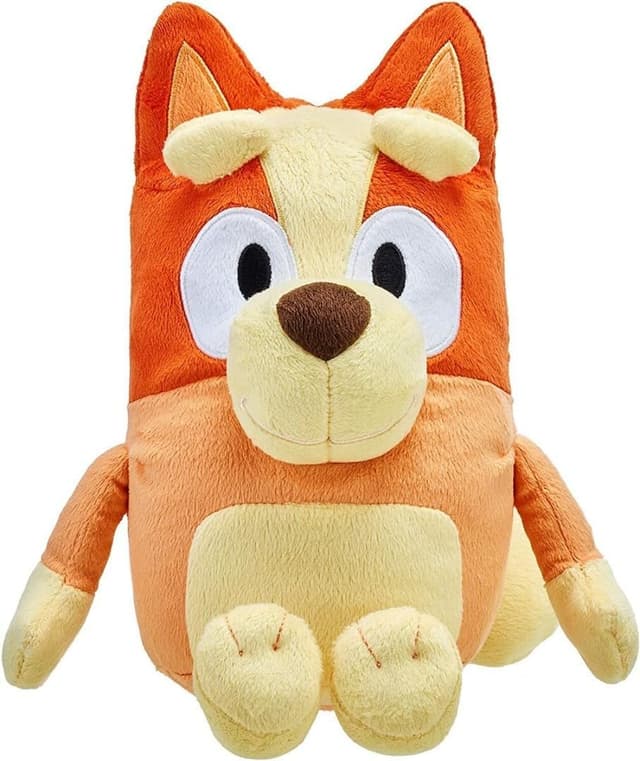 Detalle de Bluey Bingo Large 30cm Talking Sounds Plush (Talking Sounds) – cuddly jumbo soft toy