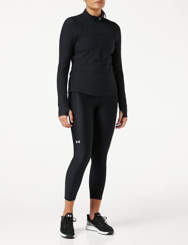 Detalle de Under Armour Tech Hi Ankle Leggings Damen – leichte High-Waist Leggings mit 4-Way-Stretch