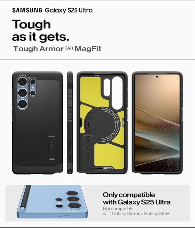 Detalle 2 de Spigen Tough Armor MagFit for Galaxy S25 Ultra