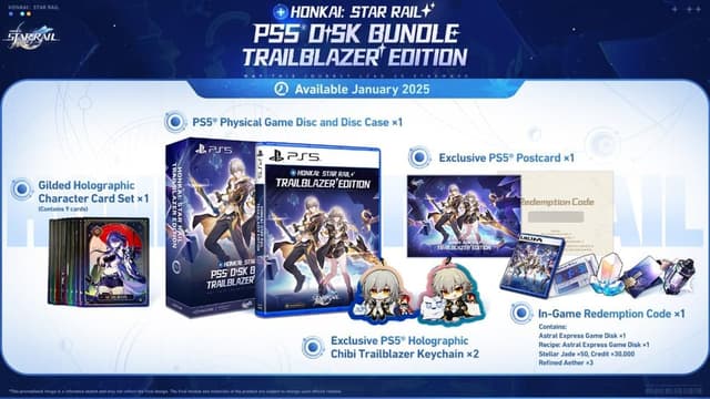 Detalle 2 de Honkai: Star Rail Trailblazer Edition PS5 game