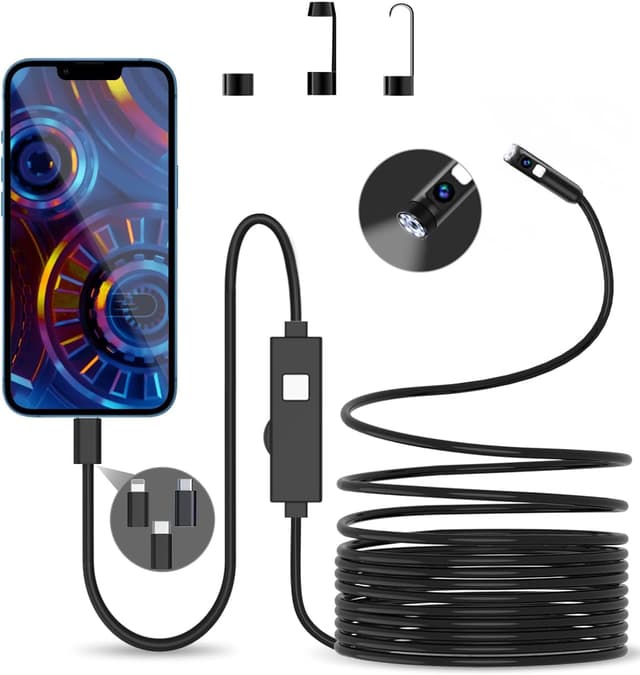 Detalle de Dual Lens Endoskopkamera 1080P HD