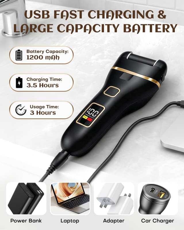 Thumbnail 5 de Wenleer Electric Foot File 1200mAh