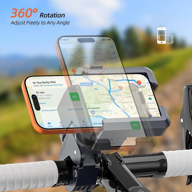 Thumbnail 5 de Marsrider All-New Motorcycle Phone Mount 98%