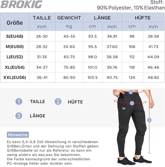 Thumbnail 5 de BROKIG Leichte Jogginghose Slim Fit