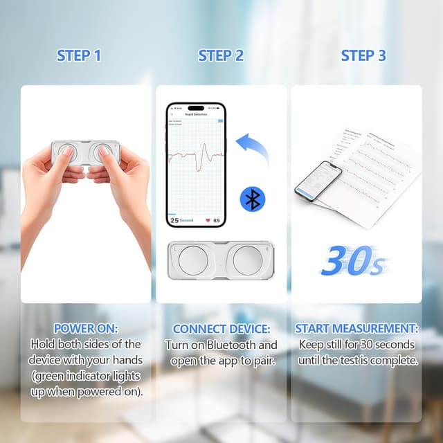 Thumbnail 6 de ECG Monitor Portable ECG Monitor for Home Use