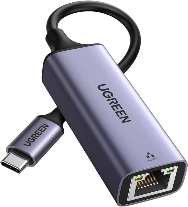 Detalle de UGREEN USB C to Ethernet Adapter 1Gbps