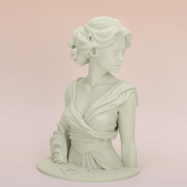 Thumbnail 6 de 3DHoJor Matte PLA Filament 1.75mm in Light Khaki (Matte finish), 1kg spool