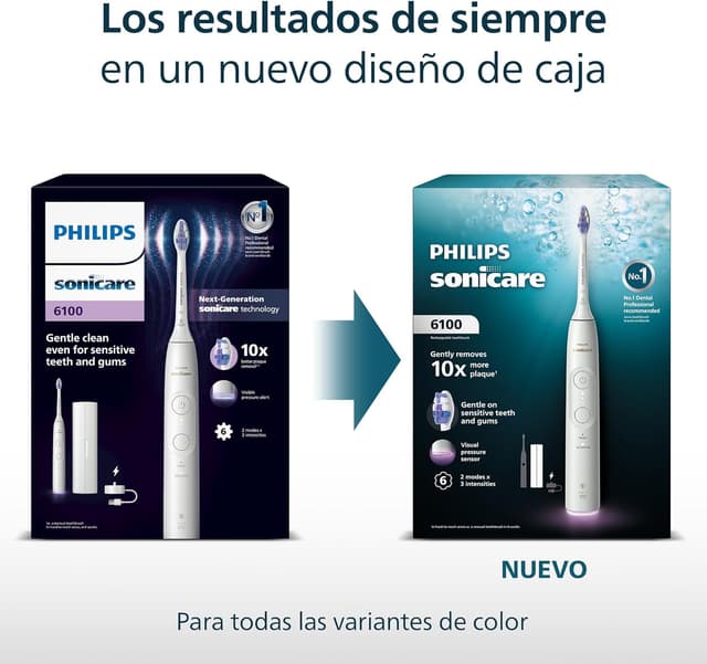 Thumbnail 5 de Philips Sonicare 6100 Cepillo Eléctrico Sónico 🦷 Incluye Estuche