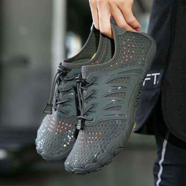 Detalle 2 de FELOVE Chaussures de plage ultra-légères pour plongée, surf & snorkeling (pieds nus) — pantoufles hommes et femmes