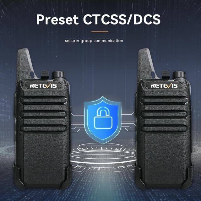 Thumbnail 5 de Retevis RT22 Walkie Talkies, 10-Pc