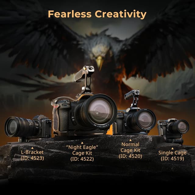 Detalle 2 de SmallRig Cage Z6 III pour Nikon Z6 III (4519) : cage complète anti-torsion avec plaque Arca rapide