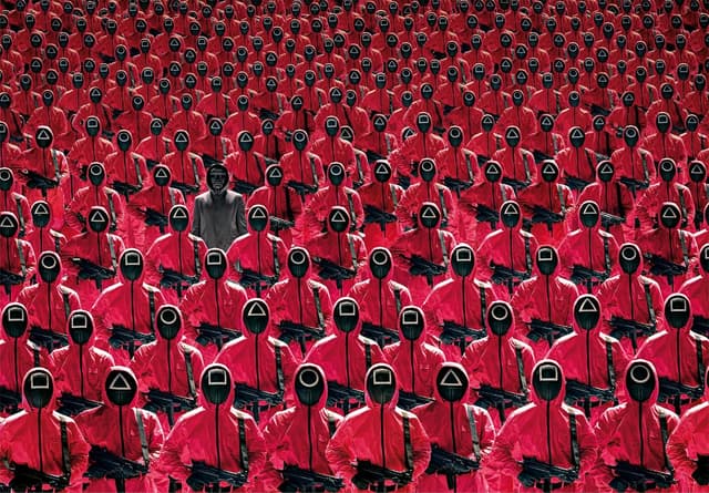 Detalle de Clementoni Puzzle Impossible Squid Game 1000 pezzi per adulti (Poster incluso) 39858