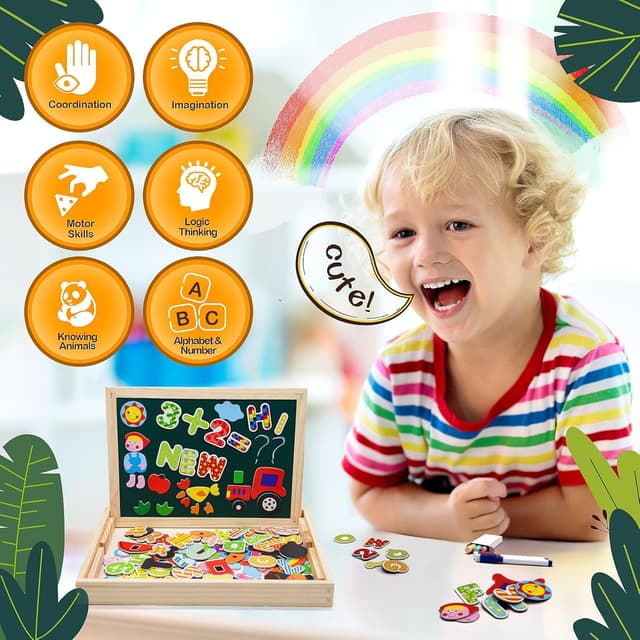 Thumbnail 3 de Uping Puzzle magnetico per bambini 2–4 anni 🧩