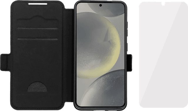 Imagen de BlueBuilt Galaxy S25 Ultra Book Case Leder Schwarz en OfertitasTOP