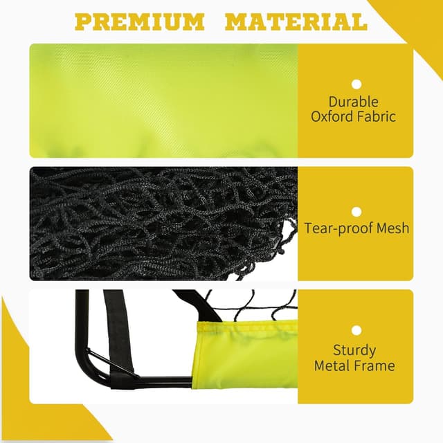 Detalle 2 de Football goal nets 6 x 3 ft, set of 2