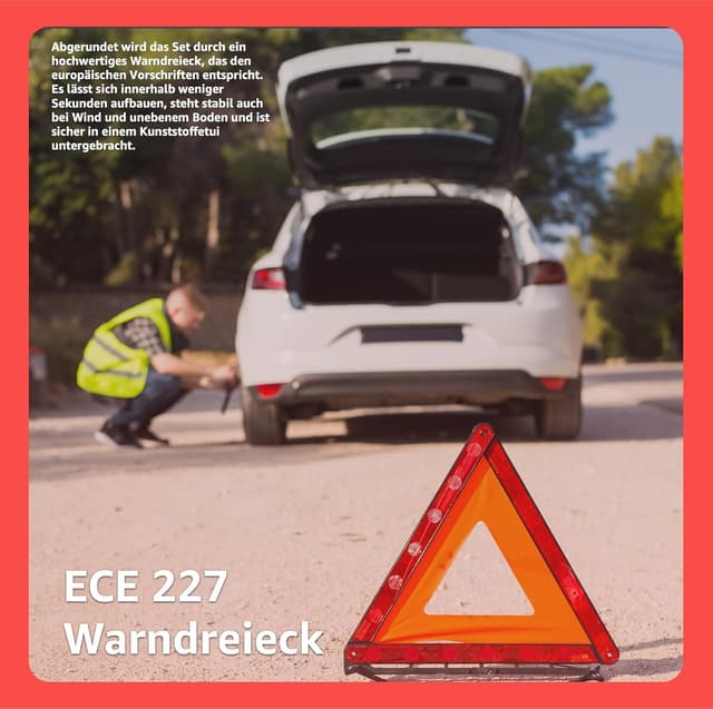 Thumbnail 4 de 3 in 1 Pannenset 2026 Auto Erste Hilfe Set