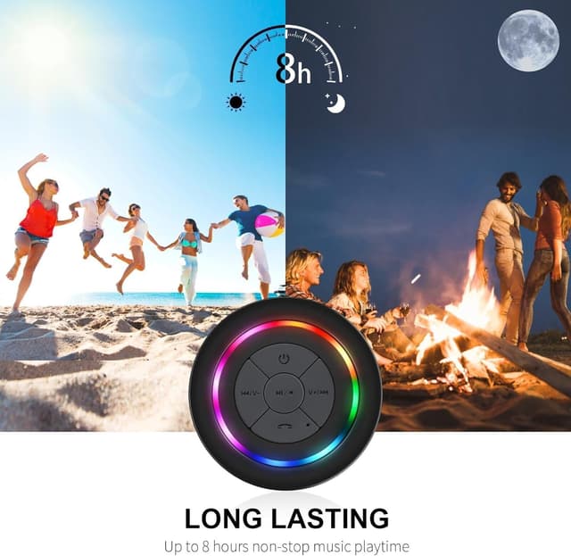 Thumbnail 3 de HAISSKY Bluetooth Shower Speaker IPX7