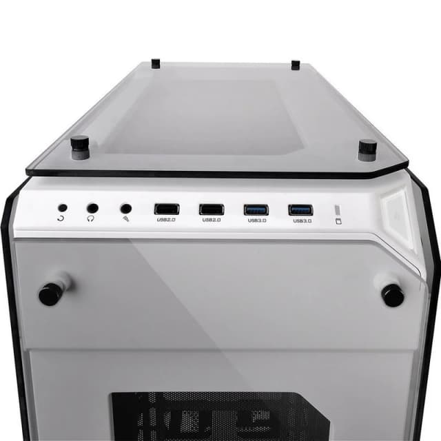 Detalle de Thermaltake View 71 Cristal templado Blanco