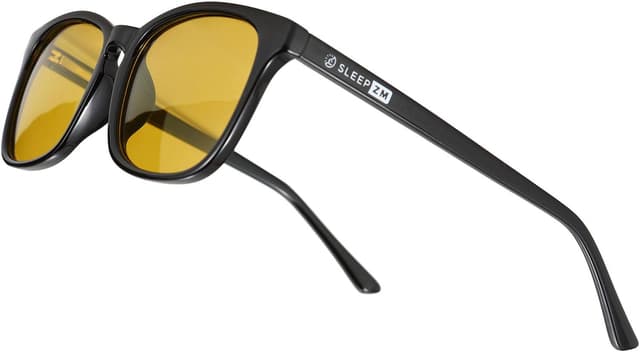 Detalle de Sleep ZM Blue Light Blocking & Light Sensitivity Glasses (8 Lens Types) for Night Driving and Better Sleep Support