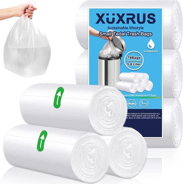 Imagen de XUXRUS 5l Bin Bags Clear Bin Liners en OfertitasTOP