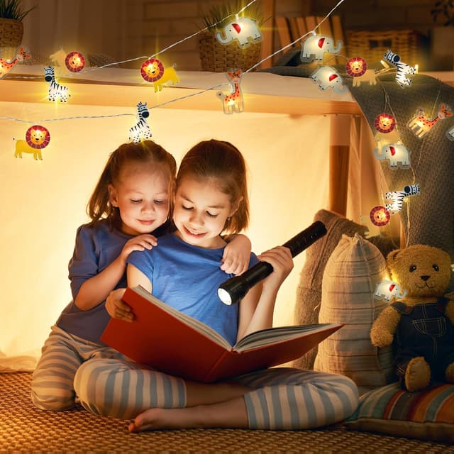 Detalle 2 de Auting Cadena de luces LED cálidas para interiores