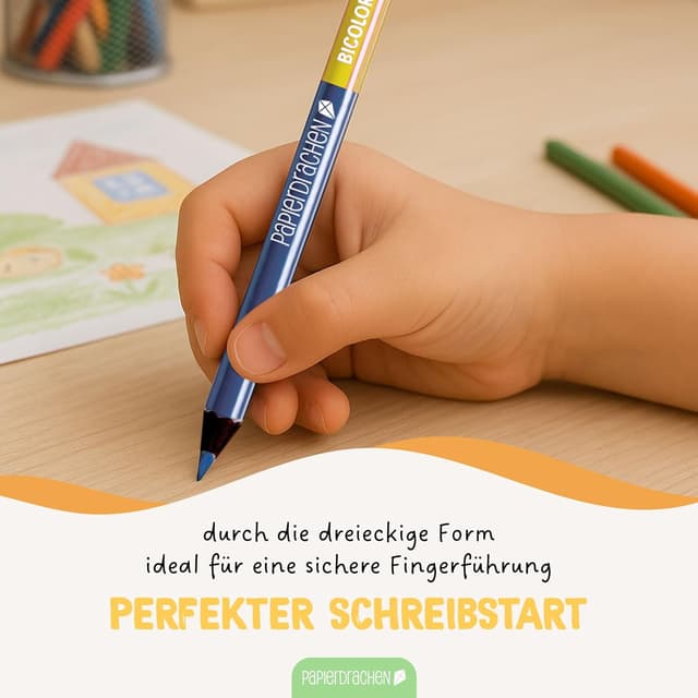 Thumbnail 3 de Papierdrachen Buntstifte 12er Set