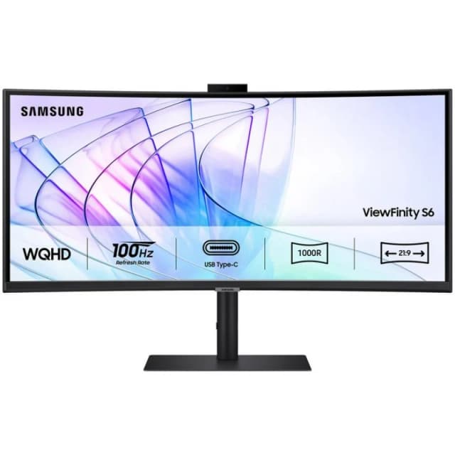 Detalle de Samsung ViewFinity S65VC 34" UltraWide WQHD Curvo 🌐