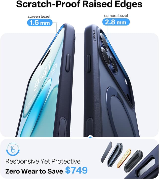 Thumbnail 6 de TORRAS Ostand Q3 Spin iPhone 17 Pro Case 18N