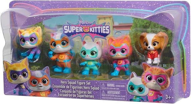 Thumbnail 4 de Just Play SuperKitties Hero Squad — 5 figuras 5 cm 🎲
