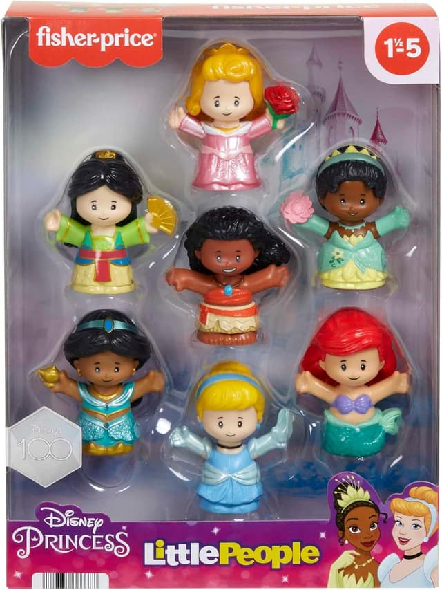 Detalle 2 de Fisher-Price Little People Disney Princess 7 personaggi