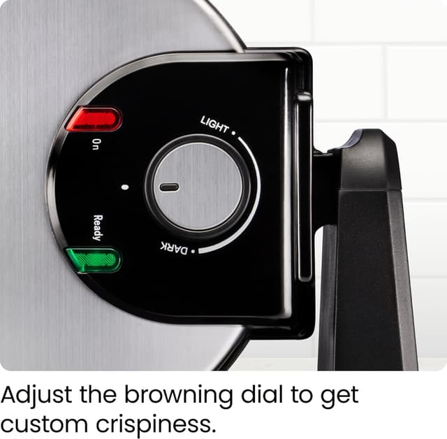 Thumbnail 4 de Chefman Rotating Waffle Maker 1080W