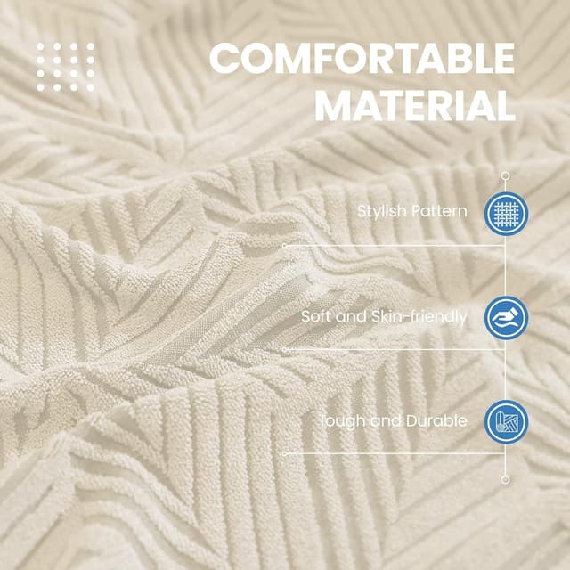 Detalle 2 de Ystyle Funda Asiento Sofa Elástico Beige