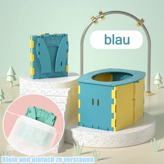 Thumbnail 4 de Anyingkai faltbares Kinder-Töpfchen, Felsenblau