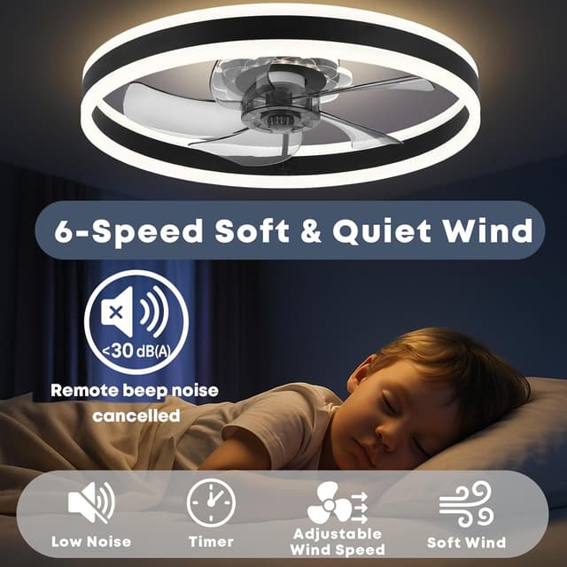 Thumbnail 4 de Fszdorj 20-inch Ceiling Fan