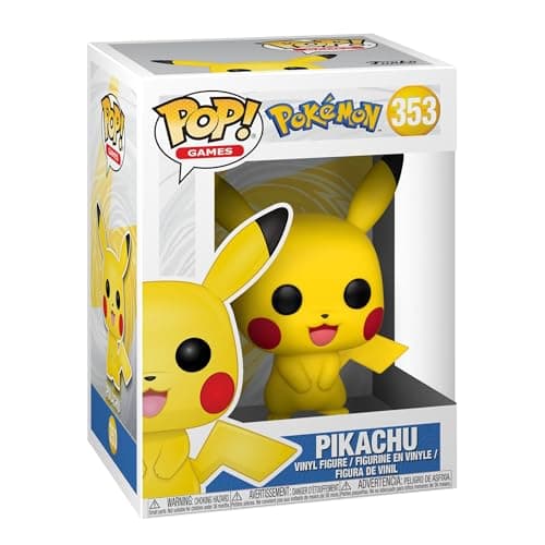Detalle de Funko Pop! Games Pokémon Pikachu (figura mini coleccionable de vinilo) ~9,5 cm