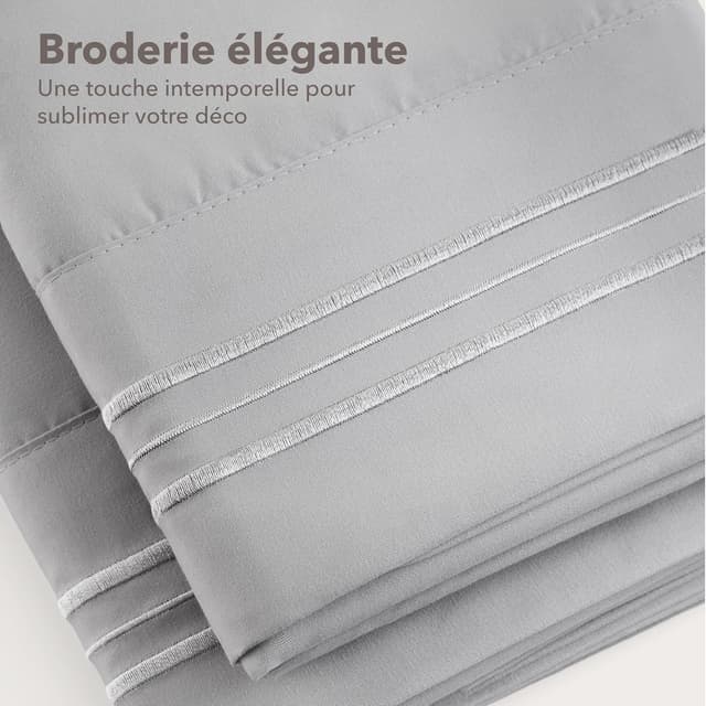 Detalle de Dreamzie taie oreiller 65x65 en microfibre
