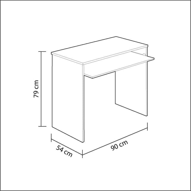 Detalle 2 de Habitdesign i-Joy Mesa de escritorio con bandeja extensible rosa