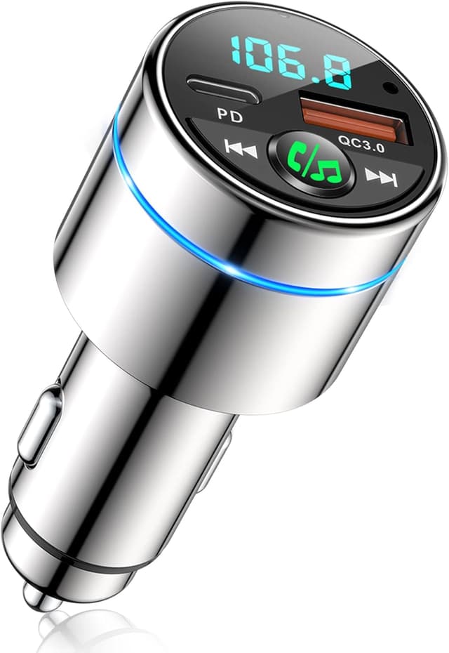 Detalle de Mohard FM Transmitter Bluetooth 5.3 30W