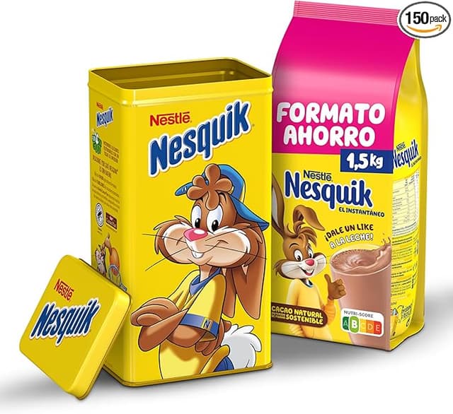 Imagen de Nestlé Nesquik Cacao Instantáneo en Lata de 1.5 kg en OfertitasTOP