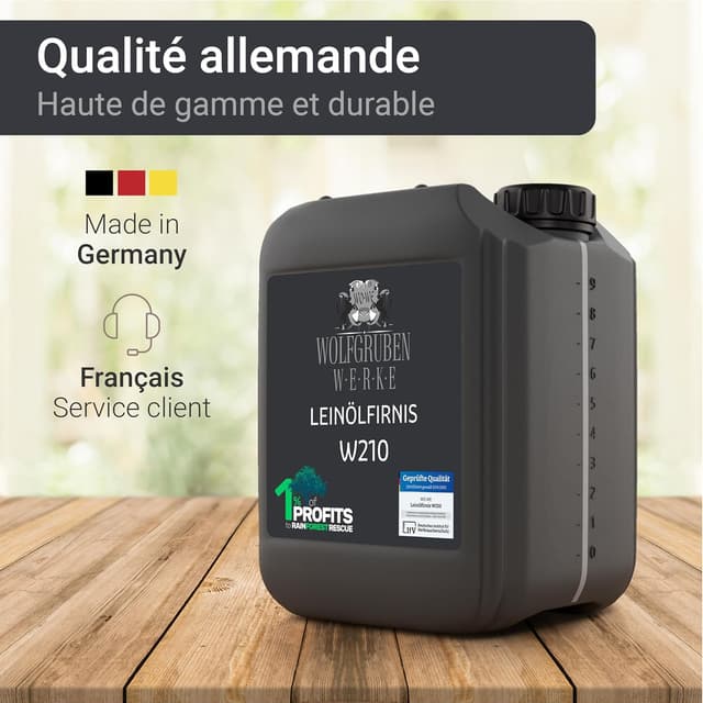 Thumbnail 5 de Huile de lin cuite W210 10L