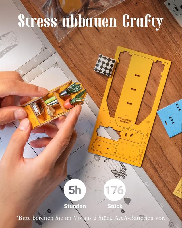 Thumbnail 1 de ROWOOD Book Nook Kit Gartenhaus 5 Stunden