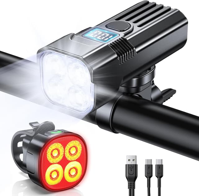 Detalle de Mohard Luces Bicicleta 2000LM 3000mAh