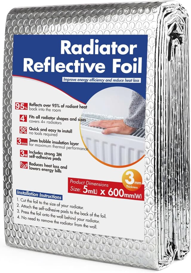 Imagen de Radiator Reflector Foil Insulation 5m roll ๐ en OfertitasTOP