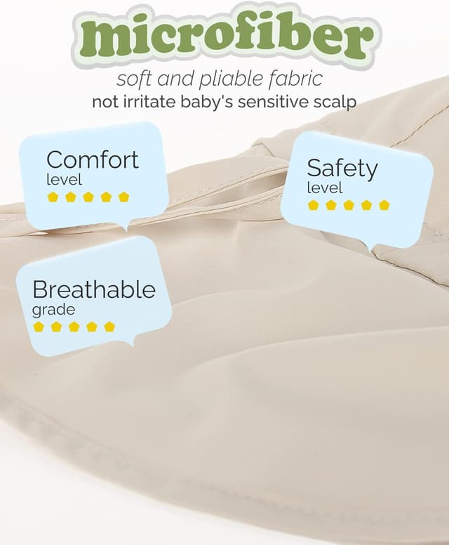 Thumbnail 2 de FURTALK Baby Sonnenhut mit Nackenklappe, UPF 50+ und verstellbarem Kinnband (Unisex)