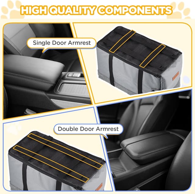 Detalle 2 de Center Console Dog Car Seat 18lbs