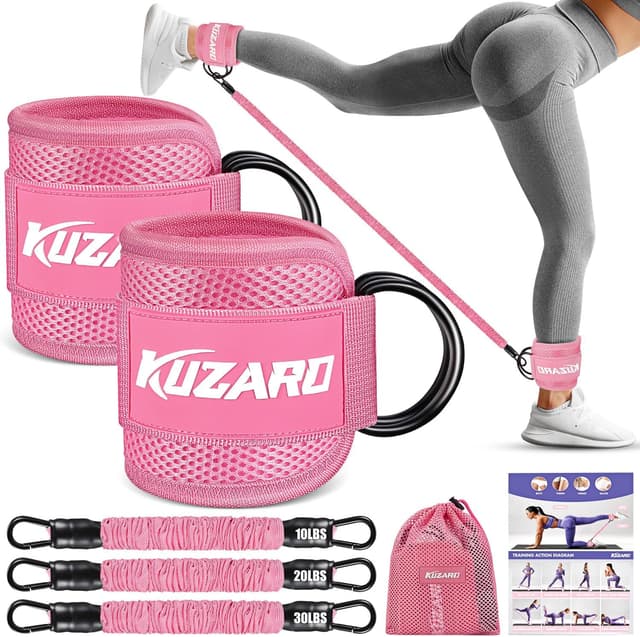 Imagen de KUZARO Ankle Resistance Bands with Cuffs ⚙ en OfertitasTOP
